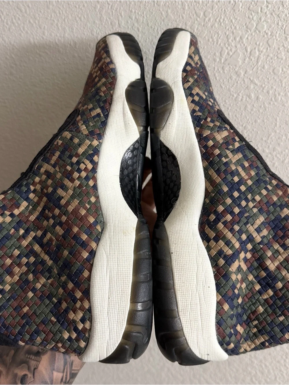 Jordan Air Jordan Future Premium Camo Dark Army/Black-Sail 652141-301 size 10.5